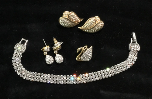 Lotto gioielli swarovski - lotto,