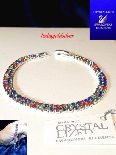 Bracciale uomo donna swarovski - bracciale,