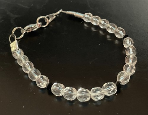 Bracciale tennis acciaio - bracciale,