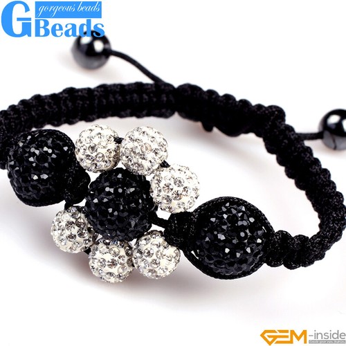 Bracciale 10mm cristallo - bracciale,