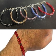 Bracciale tennis in acciaio