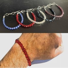 Bracciale tennis in acciaio